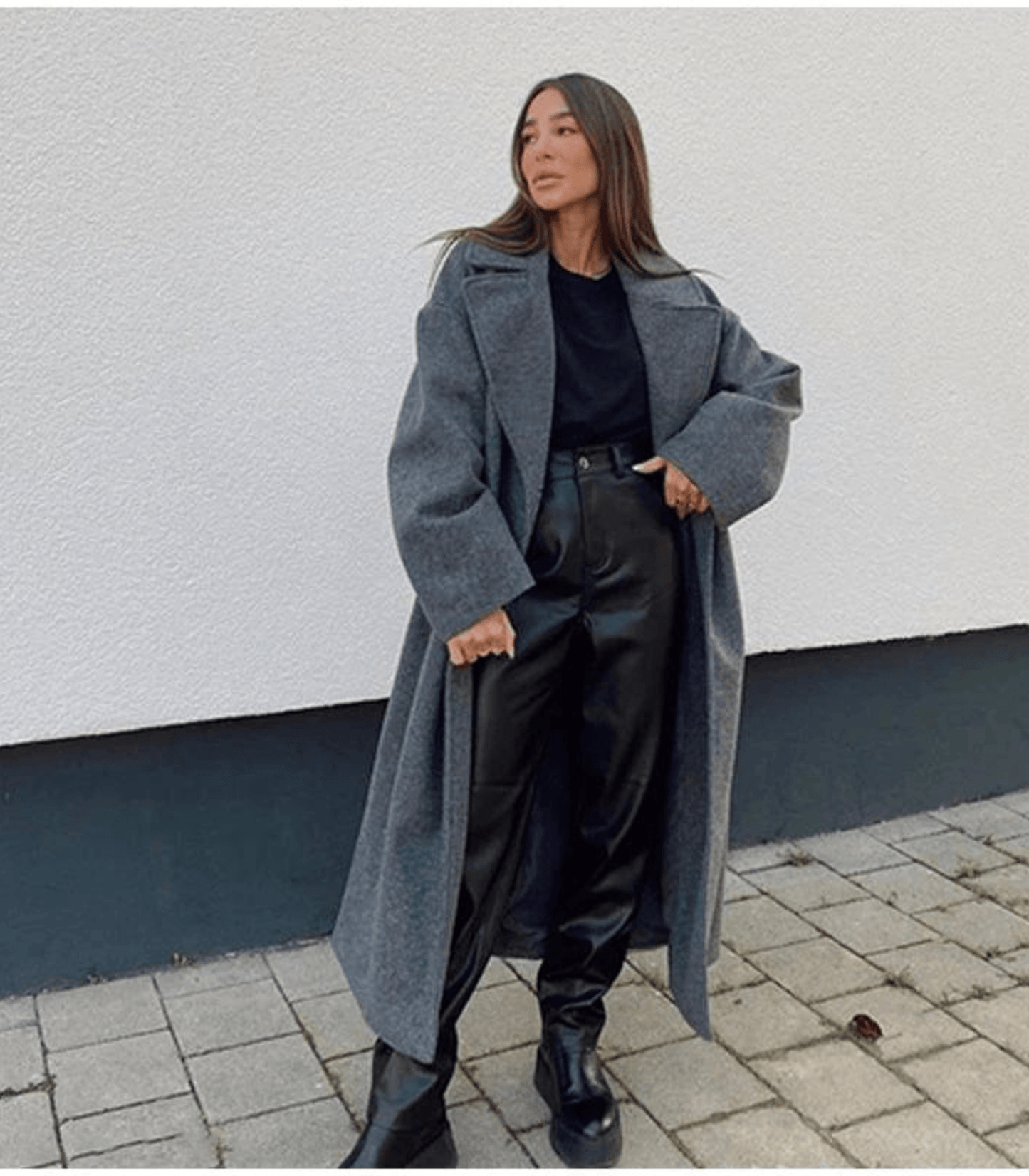 Streetwear-Wintermantel für Damen