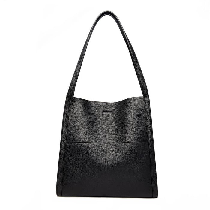 Klassische, elegante, vielseitige Ledertasche, für Damen