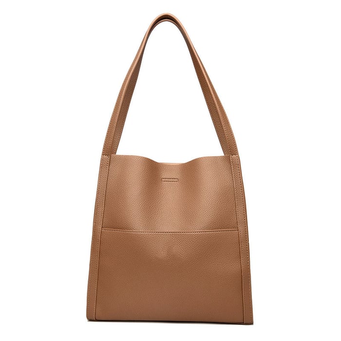 Klassische, elegante, vielseitige Ledertasche, für Damen