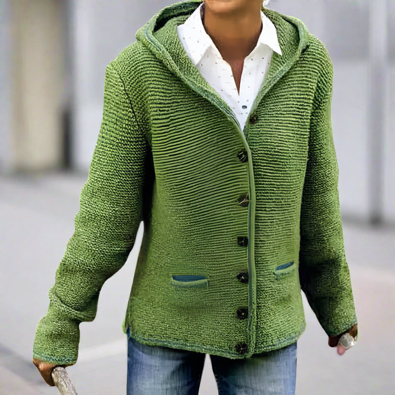 Strickjacke mit Knopfleiste für Damen