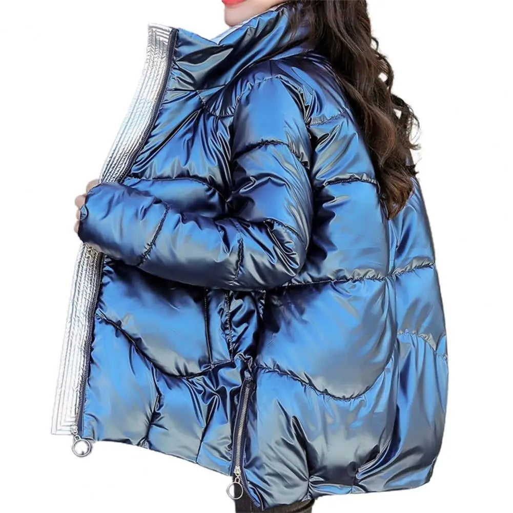 Schicke, Funktionale, Steppjacke für Damen