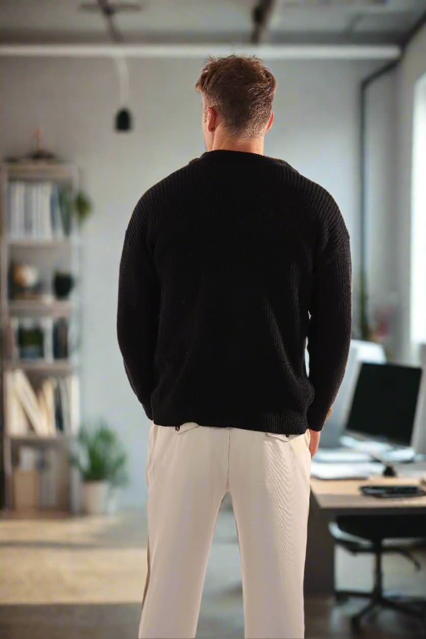 Zeitlos, elegant, bequem Zip Sweater für Herren