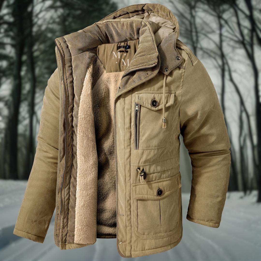 Vielseitige, isolierte, winddichte Winterjacke für Herren