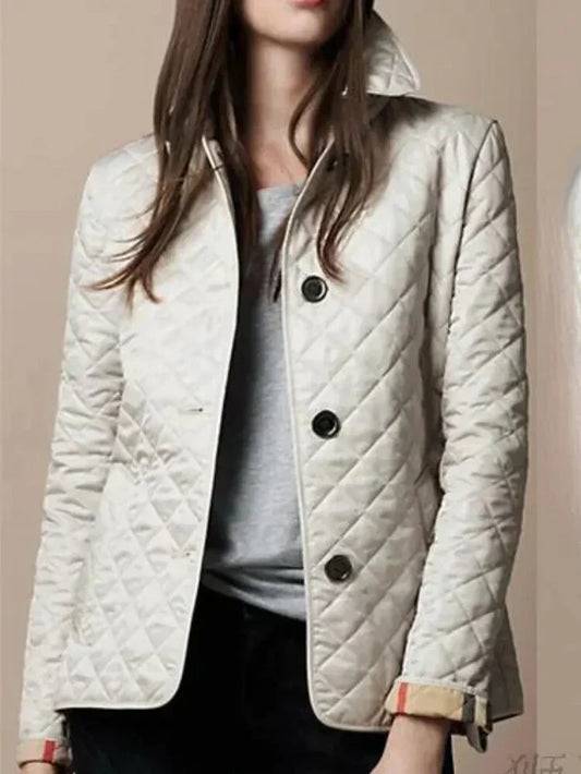 Elegante, leichte, gesteppte Jacke für Damen