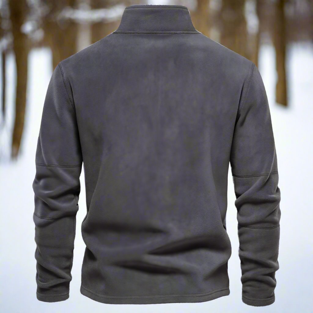 Cozy Comfort Zip-Up Pullover – Vielseitig, Bequem, Modern für Herren