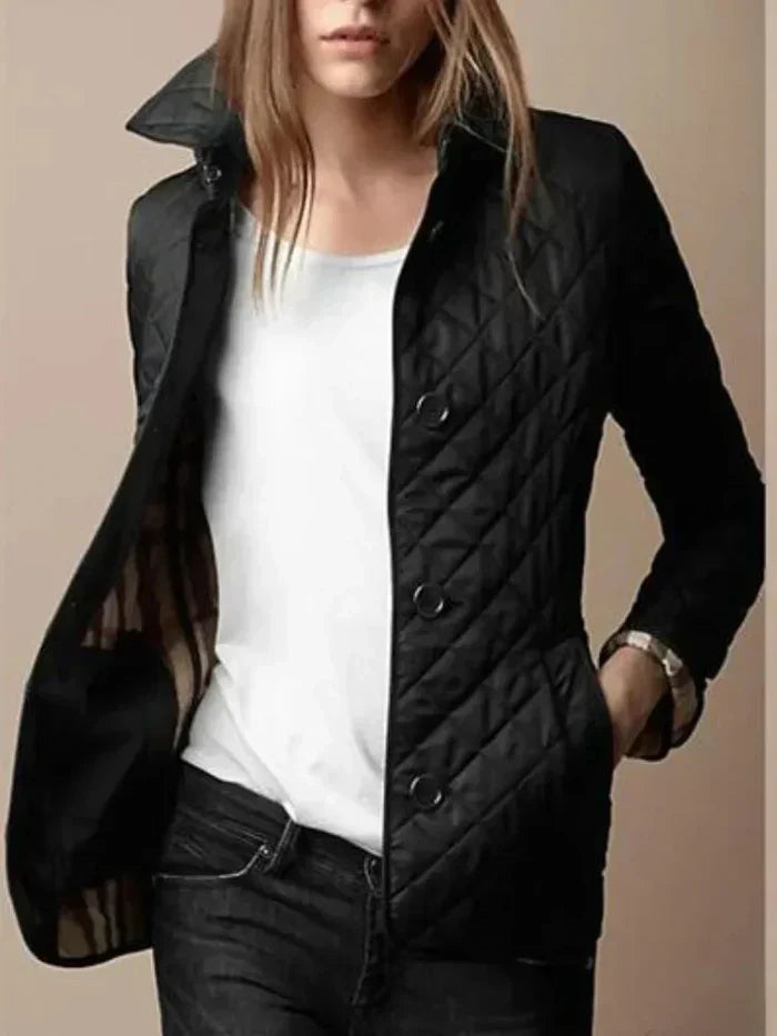 Elegante, leichte, gesteppte Jacke für Damen