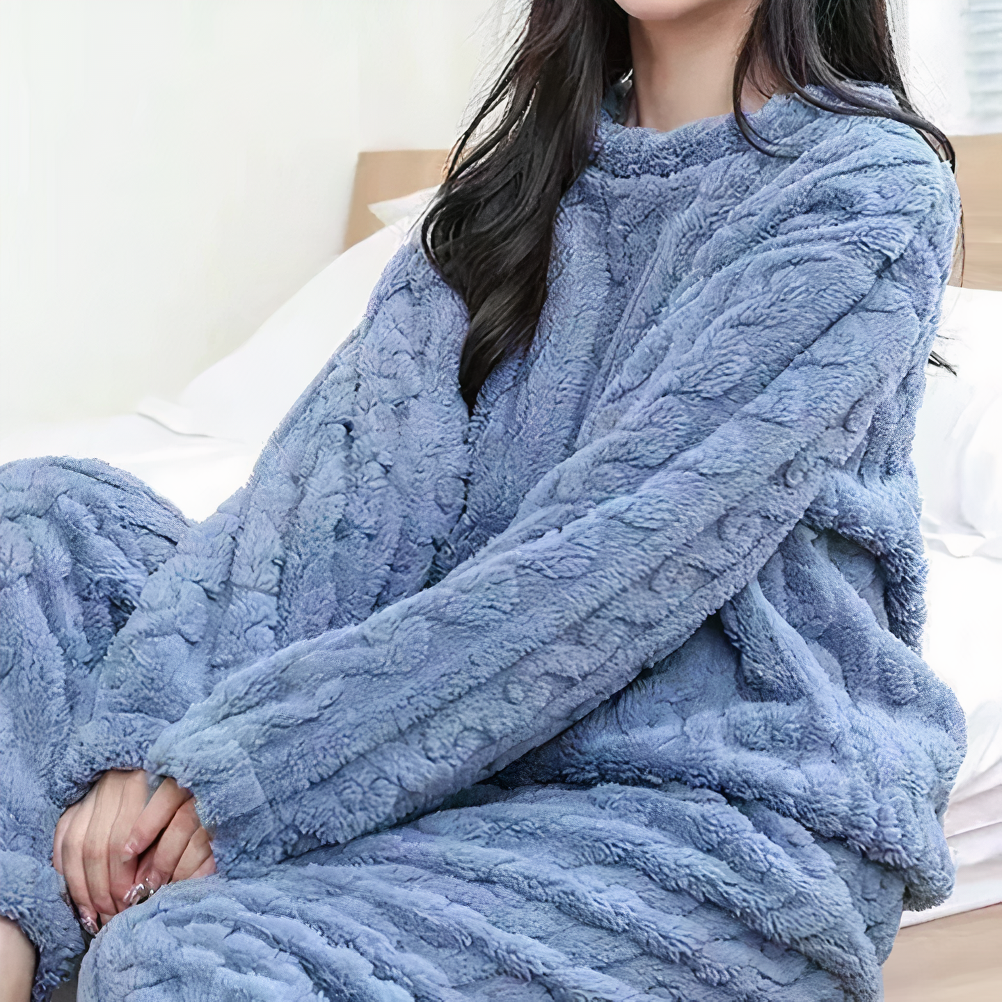 Modische, strapazierfähige und wärmende Loungewear aus Samt für Damen