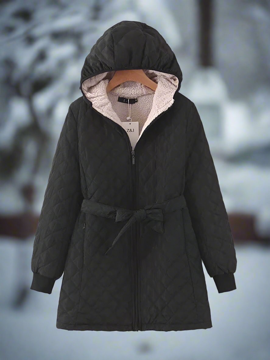 Eleganter, Gemütlicher, Steppiger Winterparka für Damen