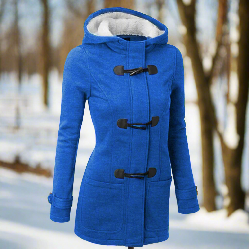 Trendy, schmeichelhafte und praktische Winterjacke für Damen