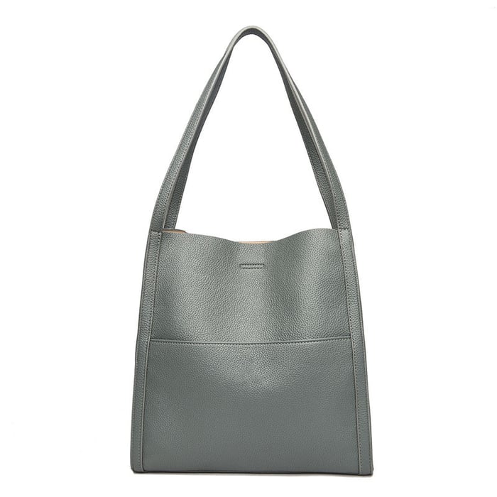 Klassische, elegante, vielseitige Ledertasche, für Damen