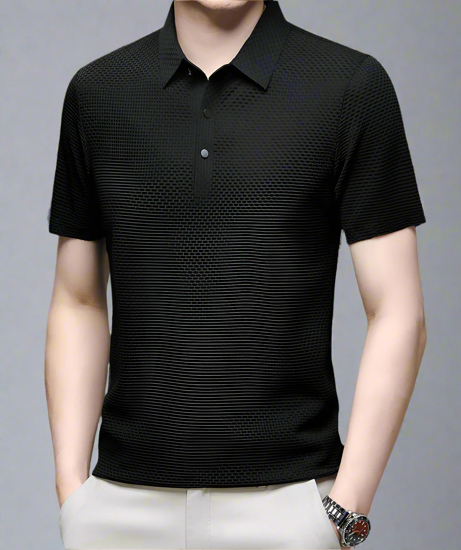 Schickes, cooles, sportliches Mesh-Poloshirt für Herren