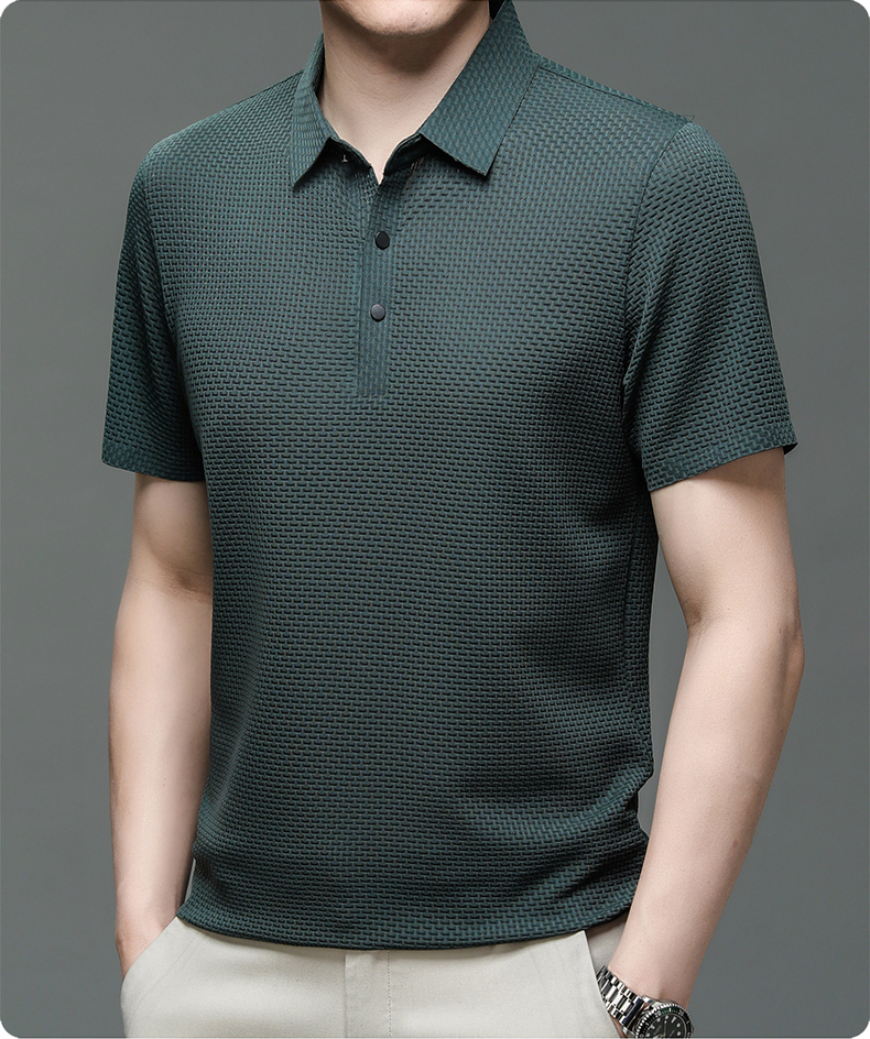 Schickes, cooles, sportliches Mesh-Poloshirt für Herren