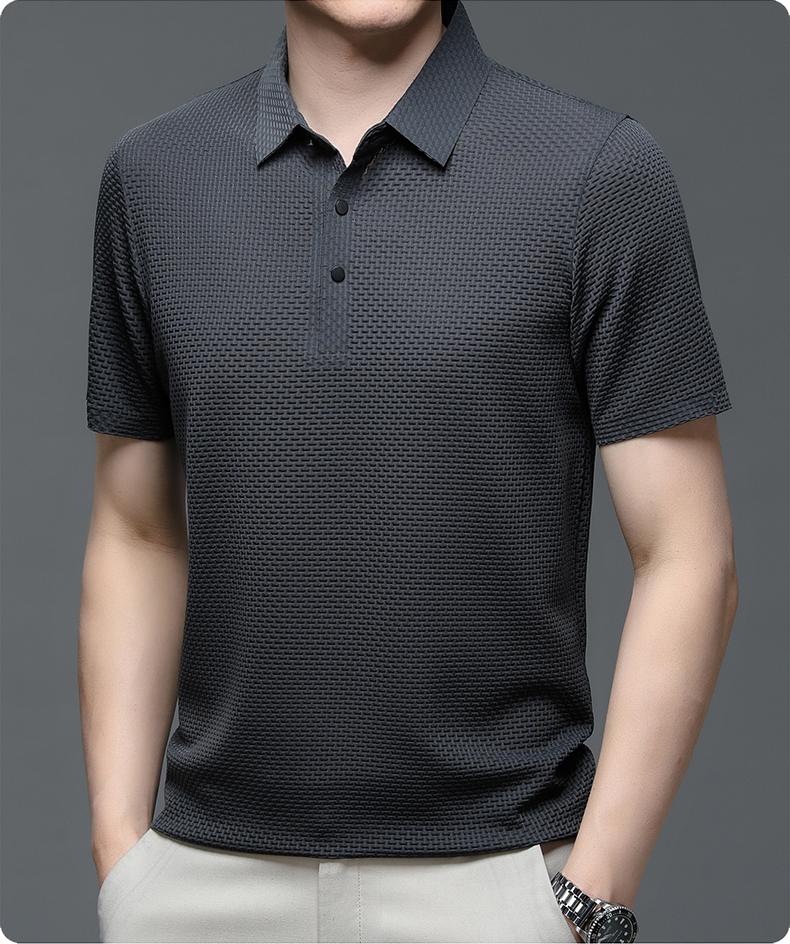 Schickes, cooles, sportliches Mesh-Poloshirt für Herren