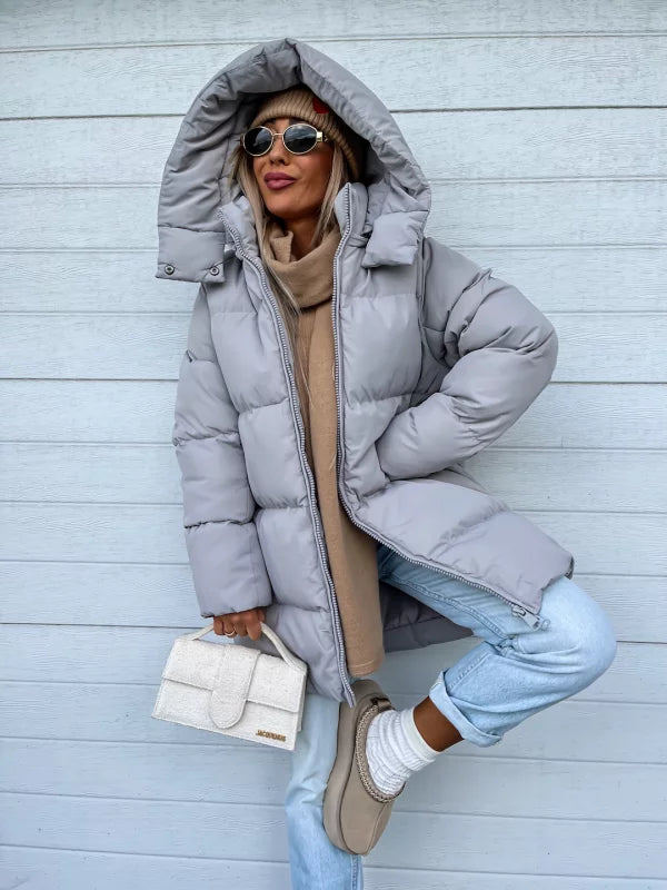 Chic, komfortabel, moderne Pufferjacke für Damen