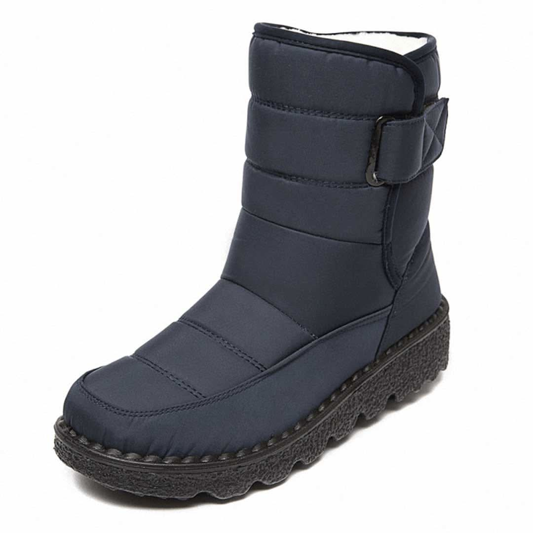 Modische, bequeme und zuverlässige rutschfeste Lederstiefel für Damen