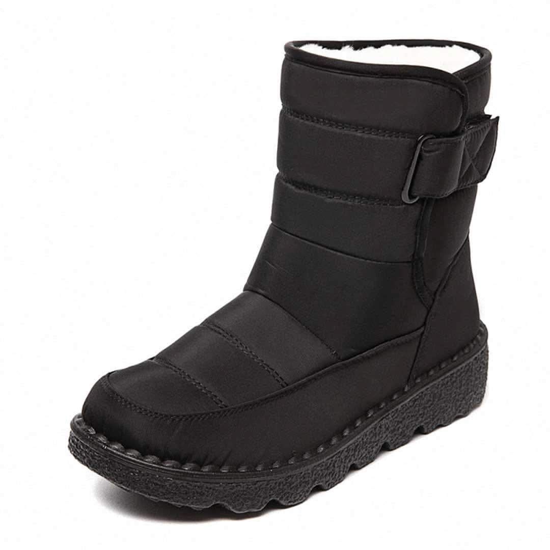 Modische, bequeme und zuverlässige rutschfeste Lederstiefel für Damen