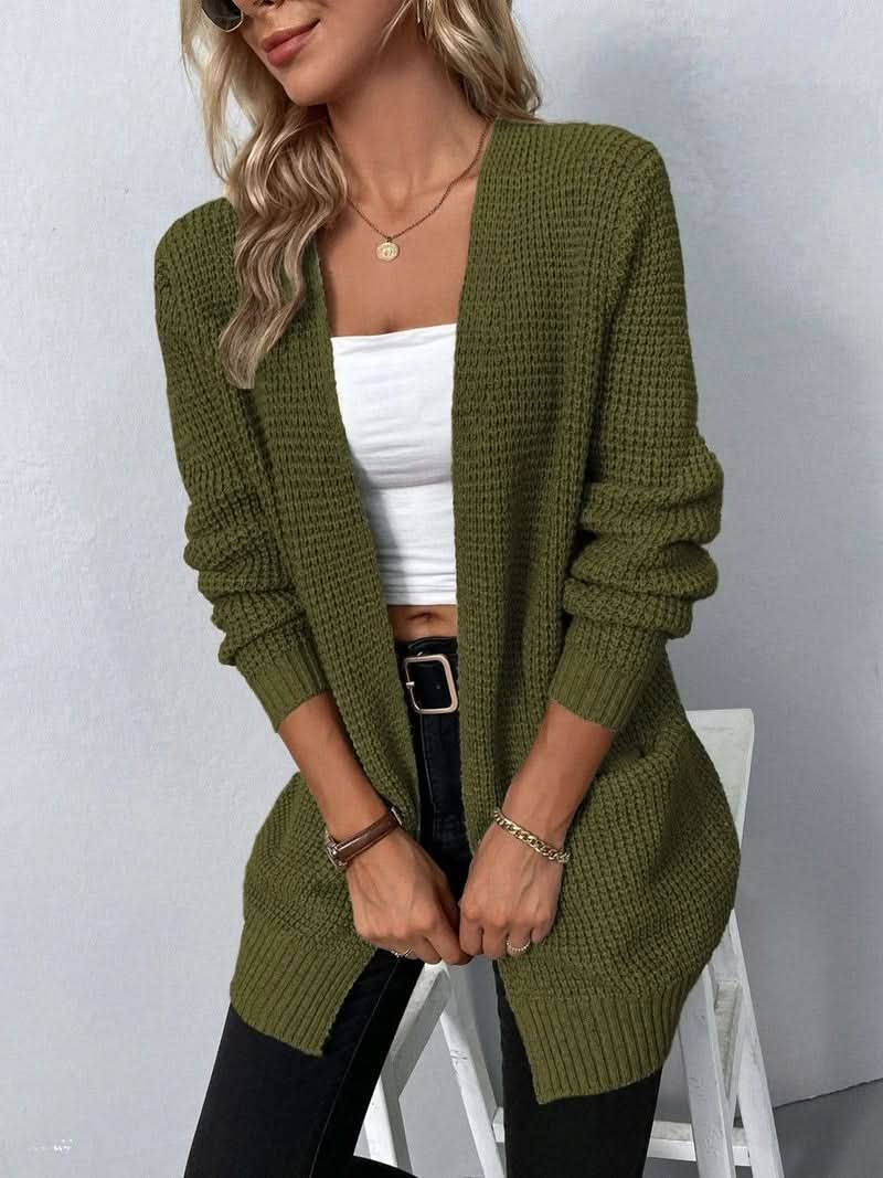 Leichte, bequeme, stilvolle Strickjacke für Damen