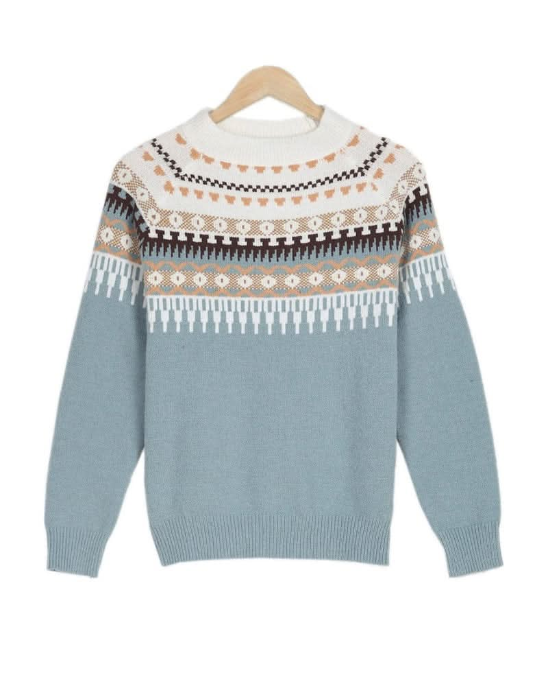 Trendiger, bequemer und figurschmeichelnder Pullover für Damen