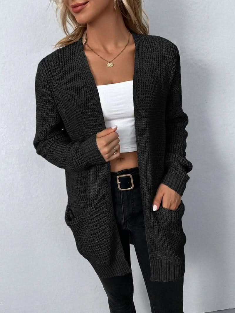 Leichte, bequeme, stilvolle Strickjacke für Damen